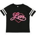 thumbnail image 3 of Inktastic Love in Red and Pink with Heart Boys or Girls Toddler T-Shirt, 3 of 5
