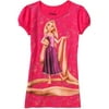 Disney Tangled - Girls' Short-Sleeve Rapunzel Tee