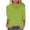 Army Green, variant on Fall New Trendy 2024!Brilliant Womens Tops Long Sleeve Plus Size Casual V-Neck 3/4 Sleeve Tops Orange S