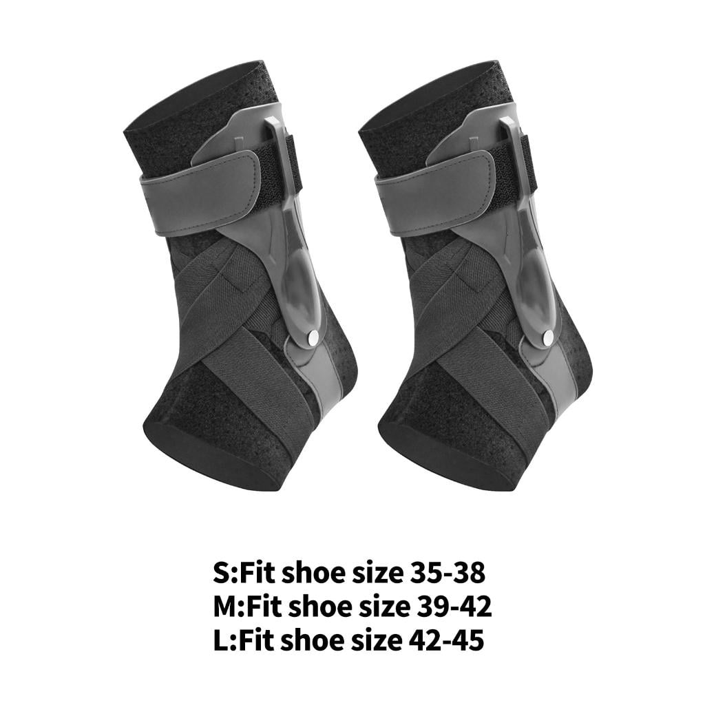 Yihuala Professional Ankle Brace Various Size Adjustable Ankle Stabilizers with Breathable Fabric Suitable for Enhancing Comfort