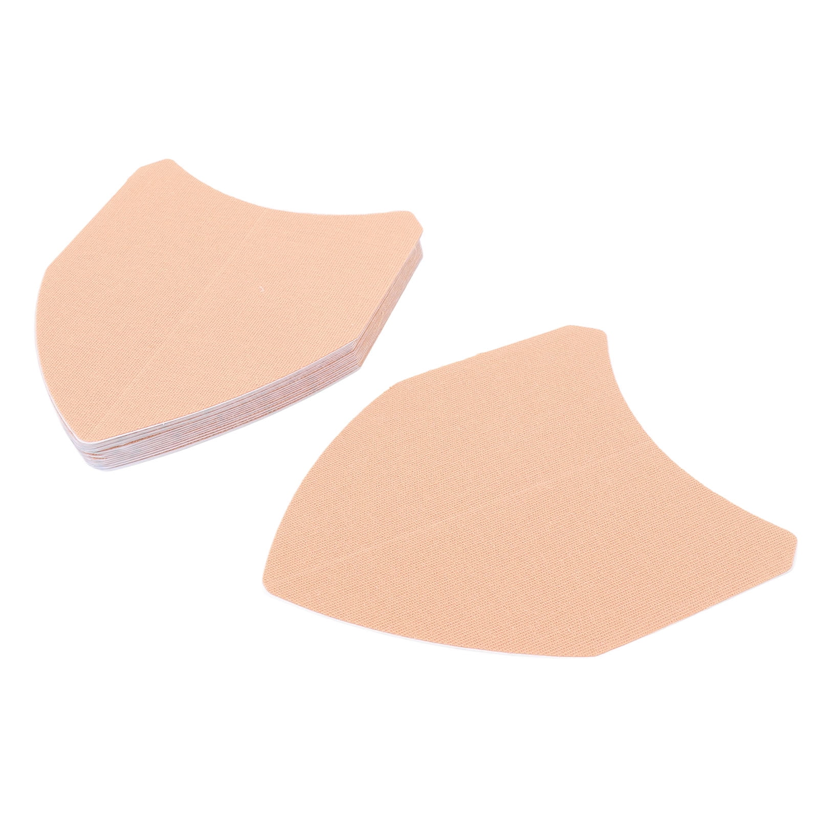 M Buder 20pcs Skin Color Thigh Inner Rub Patch, Elastic Fabric V-Shaped Anti Chafing Skin Tape for Knee and Calf, Body Anti Friction Patches, Breathable and Invisible (9.45 inches / 24 cm)