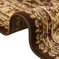 thumbnail image 4 of Unique Loom Voyage Collection Area Rug - St. Louis (10' Square Brown/Green), 4 of 7