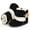 Black, variant on WIBACKER Baby Unisex Winter Boot Boy Girl Snow Booties Infant Toddler Warm Shoes 0-18 Months