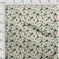 thumbnail image 3 of oneOone Cotton Cambric Green Fabric Poker Card Craft Projects Decor Fabric Printed By The Yard 42 Inch Wide, 3 of 5