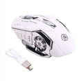 thumbnail image 2 of RatóN InaláMbrico Silencioso Recargable por USB para Juegos, RatóN Recargable con Bluetooth para PC y PortáTil, Color, 2 of 5