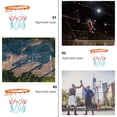thumbnail image 2 of FUTUREORYY Basketball Chain Net Replacement Durable Manganese Steel Multi 1Set, 2 of 4