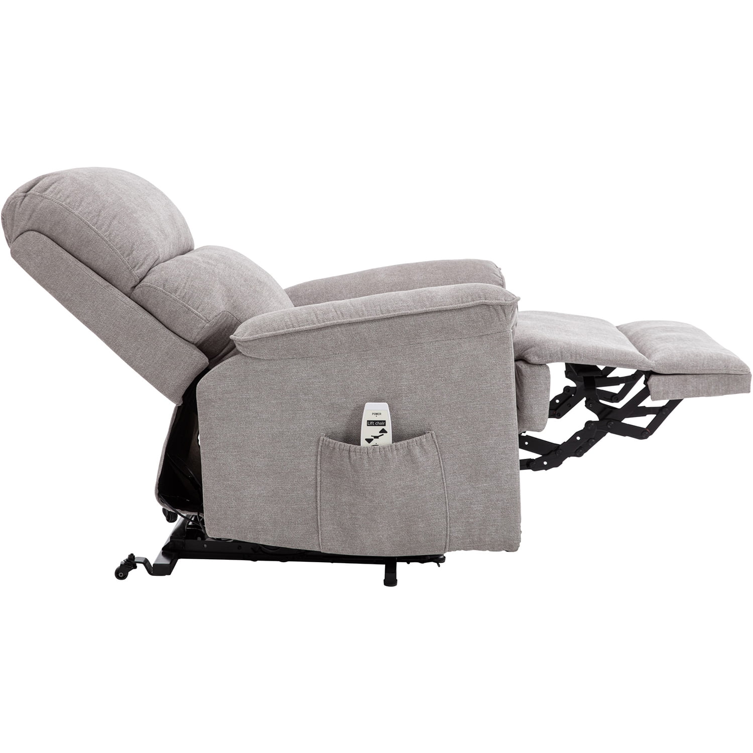 Kadyn Power Lift Chair, Power Lift Recliner with Massage and Heating Function Soft, Massage Chair Recliner for Living Room, Light Gray Kadyn Power Lift Chair, Power Lift Recliner with Massage and Heating Function Soft, Massage Chair Recliner for Living Room, Light Gray