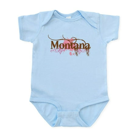 

CafePress - Montana Grunge Infant Bodysuit - Baby Light Bodysuit Size Newborn - 24 Months