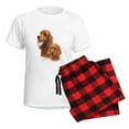 thumbnail image 5 of CafePress - Irish Setter Women's Light Pajamas - Women's Short Sleeve Print T-Shirt and Pants Light Cotton Pajama Set, 5 of 7