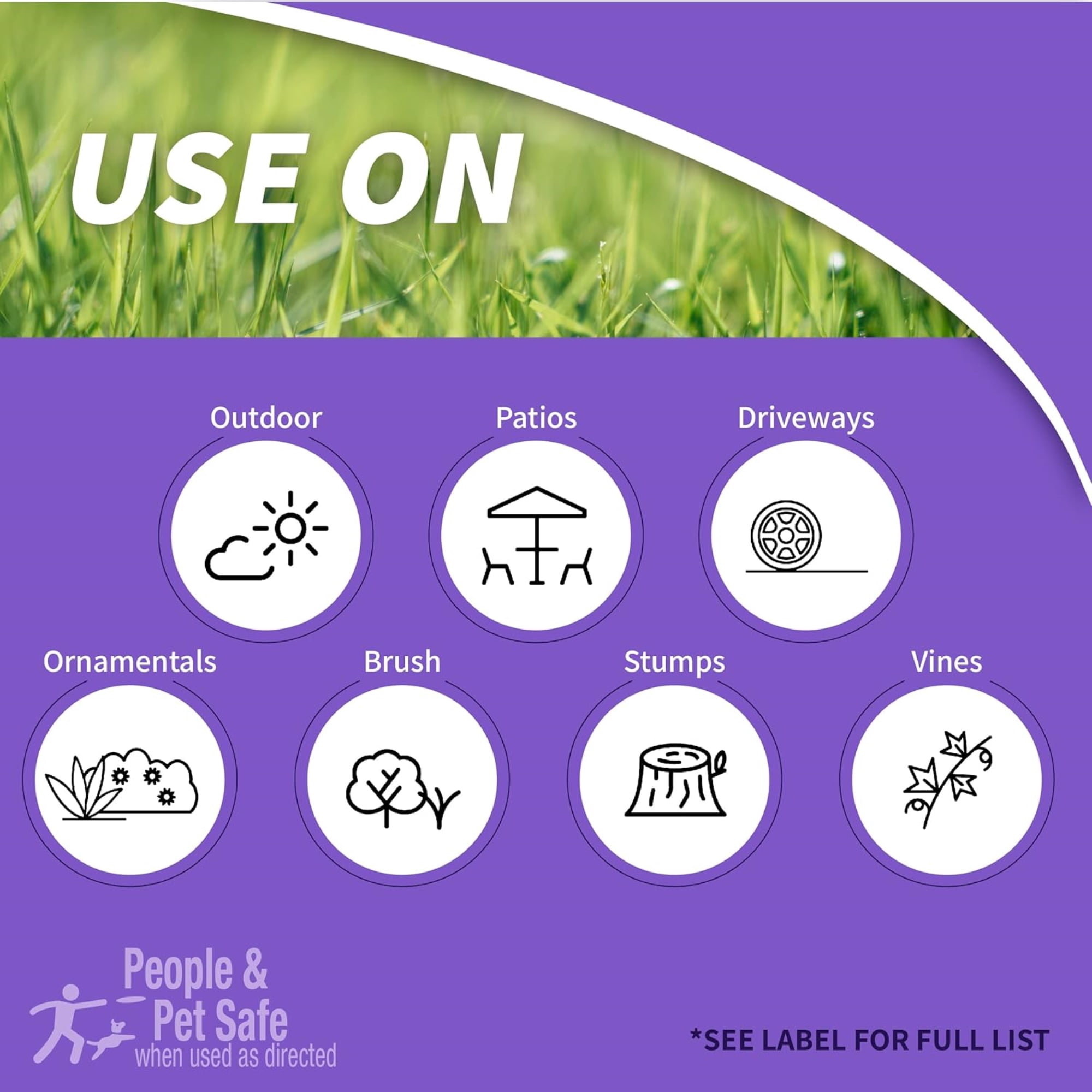 Bonide Products 273144 1 gal Kleenup High Efficiency Formula Wand Sprayer Weed & Grass Killer