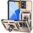 thumbnail image 1 of HCTian Case for Motorola Moto G84 5G, Rugged Shockproof Cover with 360° Rotatable Magnetic Kickstand and Slide Camera Lens Cover Case for Motorola Moto G84 5G, 1 of 6