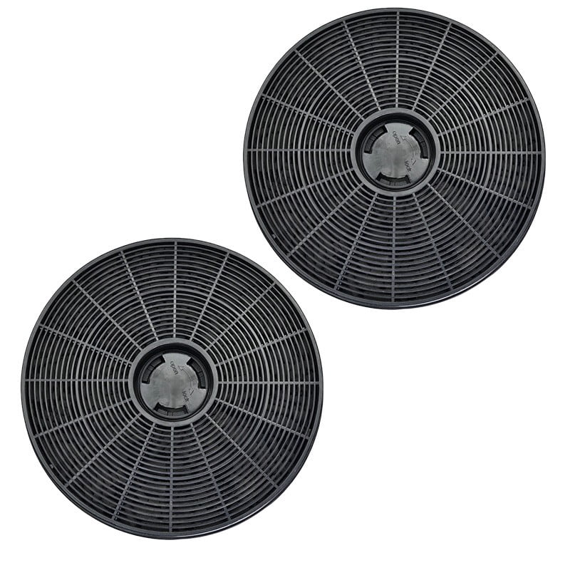 yaaqii 2PCS Kitchen Filter Range Hood Activated Carbon Filter 174mm*174mm*25mm Filter