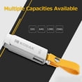 thumbnail image 3 of Kodak K133 128G U Disk Metal Portable USB Flash Drive Waterproof Mini Memory Stick Car, 3 of 7