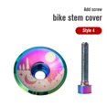 thumbnail image 1 of Splihome Bike Aluminium Oil Slick Headset Stem Top Cap Bolt 1/8" Mtb,Commuter D, 1 of 9