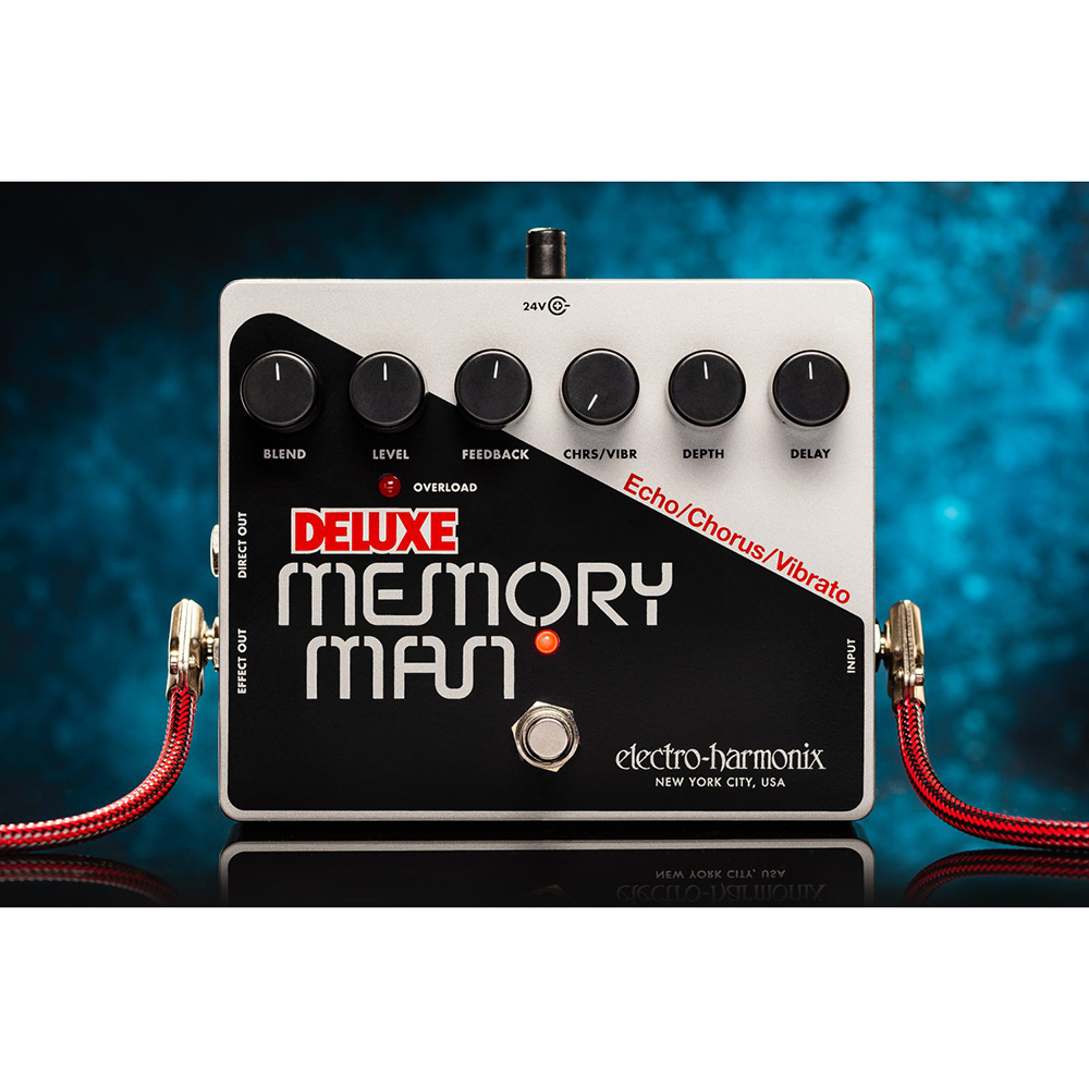 Electro-Harmonix Deluxe Memory Man XO Analog Delay Chorus Vibrato Pedal