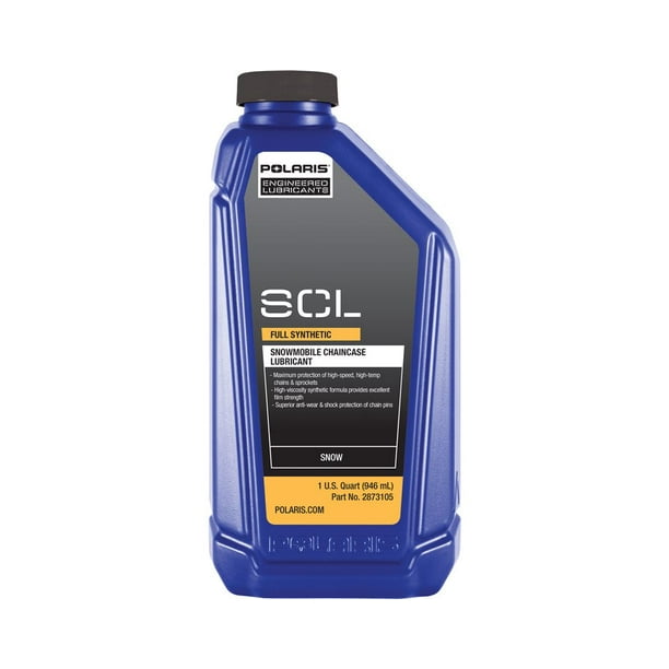 Polaris 2873105 SCL Full Synthetic Snowmobile Chaincase Lubricant Oil