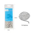 thumbnail image 5 of tasrioml VXM Bicycle Chain Electroplated Anti-rust Anti-corrosion Wear-resistant High Tensile Strength Replacement 116 Links 6/7/8 Speed MTB Mountain Road Bike Chain Cycling Accessories, 5 of 7