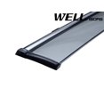 thumbnail image 6 of Wellvisors Side Window Visors Deflectors Rain Guards With Chrome Trim for 2010-2014 Subaru Outback 3-847SU004, 6 of 10