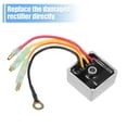 thumbnail image 7 of Unique Bargains Metal Jet Skis Voltage Regulator Rectifier for GT 1990-1991 GTI 1996-1997  Replace No.278000123 4Wires, 7 of 7
