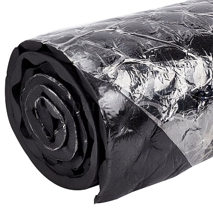 1pc Sound Deadening Material 787 mil 6.45sqft Car Sound Deadening Mat Adhesive Automotive Ripple Sound Dampening Foam for Noise Insulation Vibration Dampening 78.7x11.8"