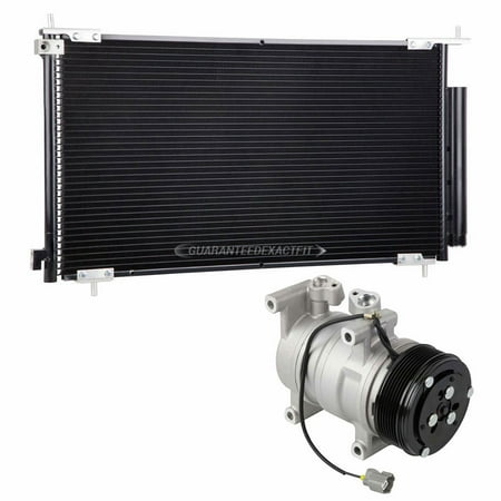 K2500 A/c Condenser - AC Compressor w/ A/C Condenser Drier For Honda CR-V 2002 2003 2004 2005 2006