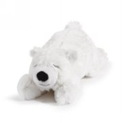 Polar Bear Plush w/ Rattle by Nat & Jules - 5004700278