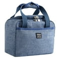 thumbnail image 1 of Insulated Lunch Box Soft Cooler Bag Thermal Work School Picnic Bento, 1 of 1