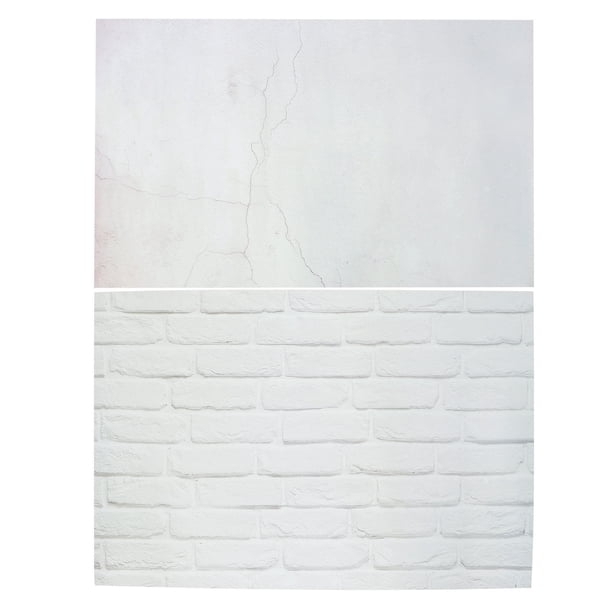 Papel de fondo Papel de fondo fotográfico con patrón de textura de pared de ladrillo de doble cara