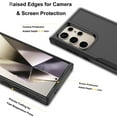 thumbnail image 4 of for Galaxy S24,S24 Plus,S24 Ultra Case,Njjex Heavy Duty Shockproof Dual Layer Rugged Full-Body Protective Phone Cover,2 in 1 Silicone Rubber Phone Case for Samsung Galaxy S24 Ultra - Black 2024, 4 of 6