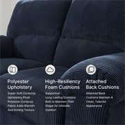 Signature Design by Ashley Furniture SimpleJoy Navy Loveseat