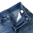 thumbnail image 6 of KIDSCOOL SPACE Big Boys Jeans,Kids Elastic Band Inside Ripped Holes Denim Pants,Light Blue,11-12 Years, 6 of 6