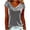 GrayA, variant on Women's Short Sleeve Blouse,Crew Neck Satin Face Tops,Solid Color Slouchy Collar Ruched Sequin Spliced Cuffs Pullover T-shirts