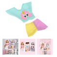 thumbnail image 3 of Mini de muñeca para niñas de , ropa, , 1/6, muñeca para niñas, accesorio informal para DIY, juguetes para 2 Yotijar Vestido de muñeca de 12 pulgadas, 3 of 10