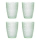 thumbnail image 1 of Uxcell Vasos de acrílico de 10oz, paquete de 4, vasos reutilizables de plástico para el hogar y al aire libre, esmeralda, 1 of 7