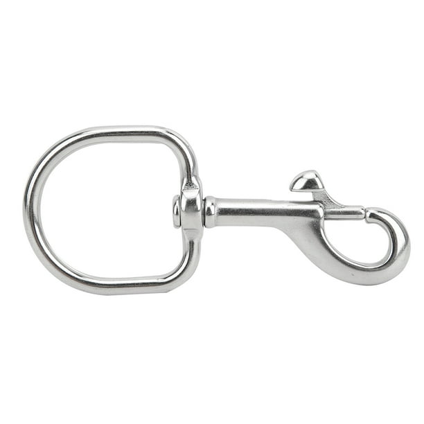 Lobster Claw Clasp, Single Head Hook Snap Hook 360°Swivel Trigger Snap Hooks  For Strap For Diving 