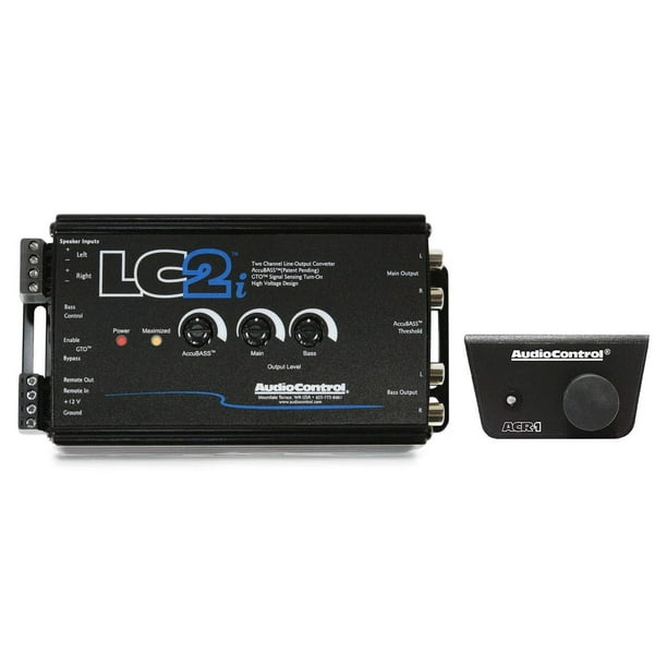 Audio Control LC2i & ACR1 2 Channel Line Out Converter Accubass and