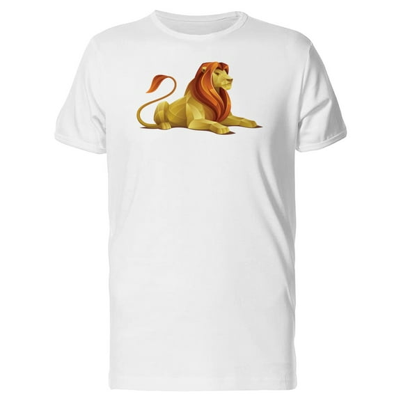 Cool Abstract Lion Doodle Tee Men's -Image by Shutterstock