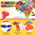 thumbnail image 3 of UpBrands 36 Bubbles Party Favors For Kids, Upgraded Pop-it Zipper Bracelets, Simple Dimple Fidget Bracelets, Fidget Toys For Kids, Stress Relief Fidget Toys, Kit For Goodie Bag & Easter Eggs Stuffers, 3 of 7