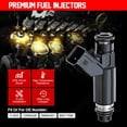 thumbnail image 5 of 8Pcs Fuel Injector 12580426 For 2002-2006 GMC Sierra 1500 V8 5.3L, 5 of 11