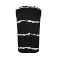 thumbnail image 3 of Men's Sleeveless Collar Tank Top for Spring Summer Print Athletic Workout Shirt Easy Casual Daily Wear, 3 of 6