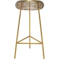 thumbnail image 2 of Home Square 2 Piece Tuscany Rich Metal Bar Stool Set in Gold, 2 of 4