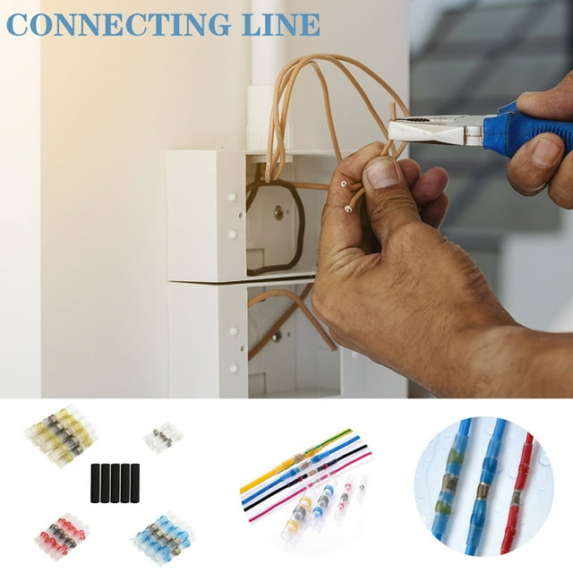 Vaidha Solder Heat Shrinkable Middle Connection Terminal Combination