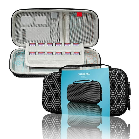 Uberwith For Switch 2 Carrying Case Compatible with Switch 2 Console, Portable for Switch 2 Travel Carry Case Fit for Joy-Con and Adapter (Only Case)