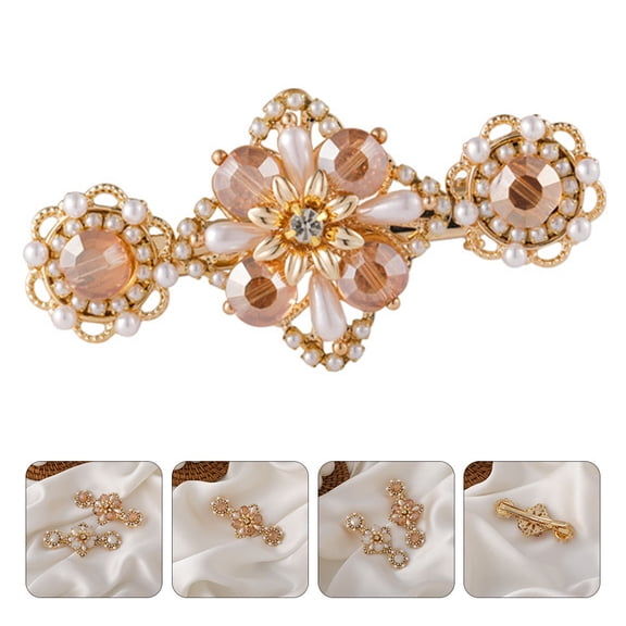 Luxshiny Orange Hair Clip 1Pc Stylish Hairpin Clamp for Women Girls, Perfect Hair Accessory for All Outfit Styles