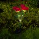 thumbnail image 4 of Luces solares para exteriores, lámpara de simulación de peonía, lámpara de césped para jardín, patio, decoración de ambiente, lámparas impermeables para exteriores, lámpara de simulación de tela con e, 4 of 6