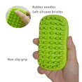 thumbnail image 2 of Silicone Dog Shampoo Brush, Easy Clean Dog Bath Brush (2 Pack), 2 of 5