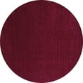 thumbnail image 1 of Ahgly Company Indoor Round Abstract Purple Contemporary Area Rugs, 3' Round, 1 of 4