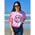 thumbnail image 2 of Grunge Spray Dripping Face Tie Dye Cyclone Women -Image by Shutterstock, Female Medium, 2 of 4