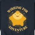 thumbnail image 3 of Disney Wish - Wishing For Adventure - Men's Crew Neck Fleece Pullover, 3 of 5