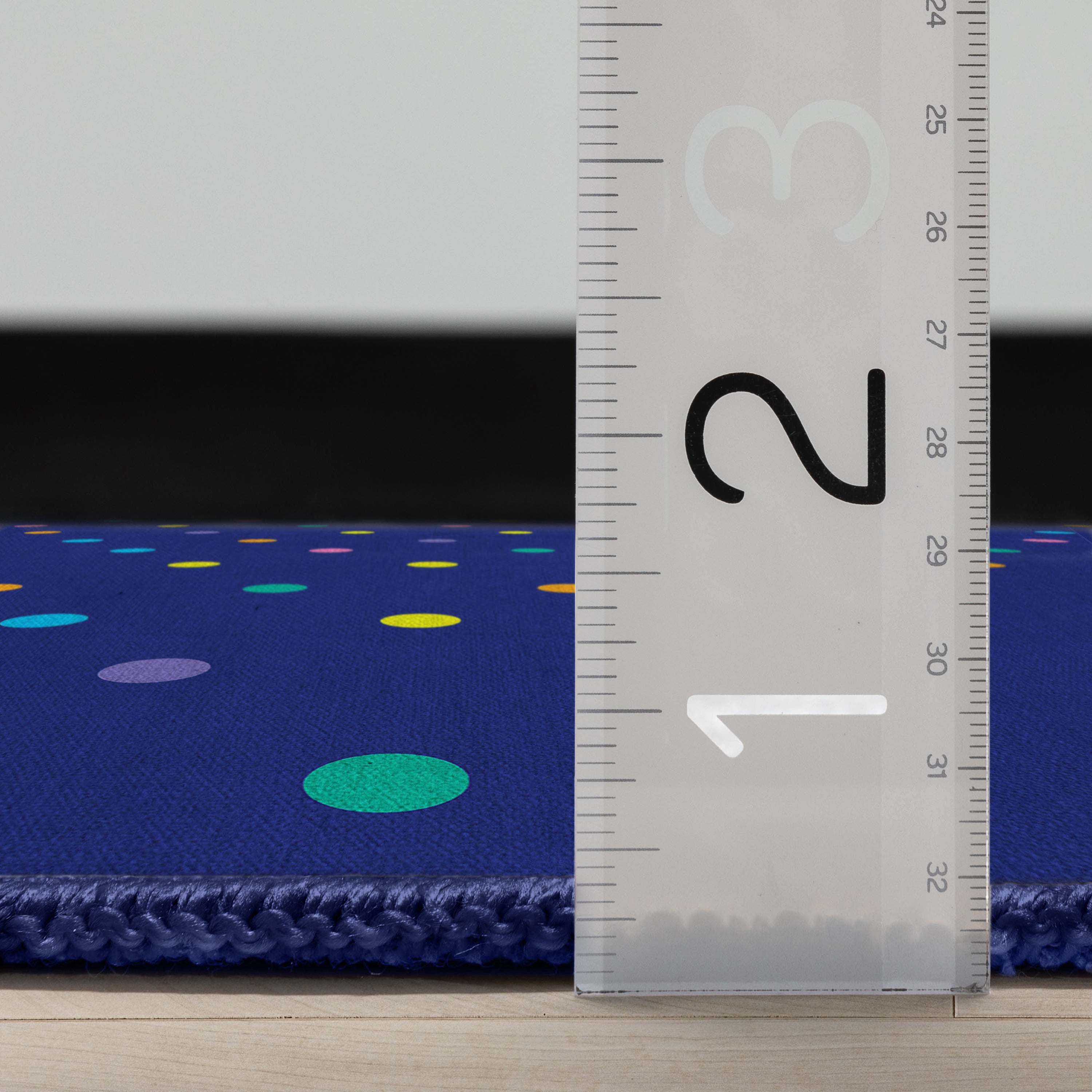 Crayola Collection By Well Woven Polka Dot Blue 3'3" x 5' Area Rug